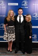 9 May 2015; Aisling Drummond, Phil Mortimer and Mary O'Brien at the Leinster Rugby Awards Ball. The Leinster Rugby Awards Ball took place, at the Double Tree by Hilton hotel, Dublin, in front of over 500 attendees as Leinster Rugby celebrated the achievements of those both on and off the field in both the domestic and the professional game. On the night Sean Cronin was awarded the Bank of Ireland Leinster Rugby Players' Player of the Year and Jack Conan was awarded the Samsung Galaxy S6 Young Player of the Year award. RTÃ‰'s Darragh Maloney was MC for the evening as Leinster Rugby Head Coach Matt O'Connor, Captain Jamie Heaslip and the rest of the players also took the opportunity to celebrate the careers of Leinster Rugby stalwarts Gordon D'Arcy and Shane Jennings. Picture credit: Stephen McCarthy / SPORTSFILE