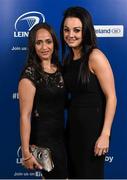 9 May 2015; Tasneem Kirchner and Meghan Strauss at the Leinster Rugby Awards Ball. The Leinster Rugby Awards Ball took place, at the Double Tree by Hilton hotel, Dublin, in front of over 500 attendees as Leinster Rugby celebrated the achievements of those both on and off the field in both the domestic and the professional game. On the night Sean Cronin was awarded the Bank of Ireland Leinster Rugby Players' Player of the Year and Jack Conan was awarded the Samsung Galaxy S6 Young Player of the Year award. RTÃ‰'s Darragh Maloney was MC for the evening as Leinster Rugby Head Coach Matt O'Connor, Captain Jamie Heaslip and the rest of the players also took the opportunity to celebrate the careers of Leinster Rugby stalwarts Gordon D'Arcy and Shane Jennings. Picture credit: Stephen McCarthy / SPORTSFILE