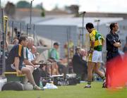 15 June 2008; Paul Galvin, Kerry, makes his way to the dugout after being sent off by referee Paddy Russell. GAA Football Munster Senior Championship Semi-Final, Kerry v Clare, Fitzgerald Stadium, Killarney, Co. Kerry. Picture credit: Stephen McCarthy / SPORTSFILE