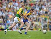 15 June 2008; Colm Cooper, Kerry, in action against Niall Considine, Clare. GAA Football Munster Senior Championship Semi-Final, Kerry v Clare, Fitzgerald Stadium, Killarney, Co. Kerry. Picture credit: Stephen McCarthy / SPORTSFILE