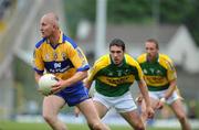 15 June 2008; David Russell, Clare, in action against Declan O'Sullivan, Kerry. GAA Football Munster Senior Championship Semi-Final, Kerry v Clare, Fitzgerald Stadium, Killarney, Co. Kerry. Picture credit: Stephen McCarthy / SPORTSFILE