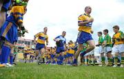 15 June 2008; Rory Donnelly, Clare, makes his way onto the pitch for the start of the game. GAA Football Munster Senior Championship Semi-Final, Kerry v Clare, Fitzgerald Stadium, Killarney, Co. Kerry. Picture credit: Stephen McCarthy / SPORTSFILE