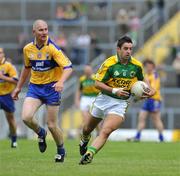 15 June 2008; Aidan O'Mahony, Kerry, in action against David Russell, Clare. GAA Football Munster Senior Championship Semi-Final, Kerry v Clare, Fitzgerald Stadium, Killarney, Co. Kerry. Picture credit: Stephen McCarthy / SPORTSFILE