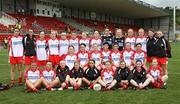 14 June 2008; The Tyrone squad. Ulster Ladies Football Championship Semi-Final, Down v Tyrone, Pairc Esler, Newry, Co. Down. Picture credit: Oliver McVeigh / SPORTSFILE