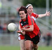 14 June 2008; Aileen Pyers, Down. Ulster Ladies Football Championship Semi-Final, Down v Tyrone, Pairc Esler, Newry, Co. Down. Picture credit: Oliver McVeigh / SPORTSFILE