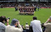 15 June 2008; The Galway team poses for photographers before the match. GAA Football Connacht Senior Championship Semi-Final, Galway v Leitrim, Pearse Stadium, Galway. Picture credit: Brian Lawless / SPORTSFILE
