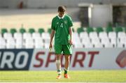 10 May 2015; Conor Masterson, Republic of Ireland, after the game. UEFA U17 Championship Finals, Group D, Republic of Ireland v Italy. Stara Zagora, Bulgaria. Picture credit: Pat Murphy / SPORTSFILE