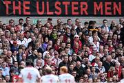 9 May 2015; Supporters watch on during the first half. Guinness PRO12, Round 21, Ulster v Munster. Kingspan Stadium, Ravenhill Park, Belfast. Picture credit: Ramsey Cardy / SPORTSFILE