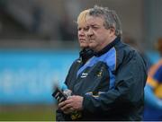 2 May 2015; Tipperary manager Tommy Toomey, right, with Hayley Harrison, sprints coach, Tipperary GAA. EirGrid GAA All-Ireland U21 Football Championship Final, Tipperary v Tyrone. Parnell Park, Dublin. Picture credit: Oliver McVeigh / SPORTSFILE