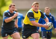 11 May 2015; Leinster's Tadhg Furlong during squad training. Leinster Rugby Squad Training, UCD, Belfield, Dublin. Picture credit: Stephen McCarthy / SPORTSFILE