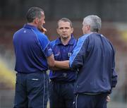 11 June 2008; Waterford team manager Davy Fitzgerald, centre, with his selectors Peter Queally, left, and Maurice Geary during hurling squad training. Walsh Park, Waterford. Picture credit: Matt Browne / SPORTSFILE