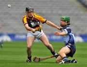 22 June 2008; Conor Gough, Dublin, in action against Shane Tomkins, Wexford. ESB Leinster Minor Hurling Championship Semi-Final, Dublin  v Wexford, Croke Park, Dublin. Picture credit: Brian Lawless / SPORTSFILE