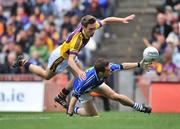 22 June 2008; Padraig McMahon, Laois, in action against Redmond Barry, Wexford. GAA Football Leinster Senior Championship Semi-Final, Laois v Wexford, Croke Park, Dublin. Picture credit: David Maher / SPORTSFILE