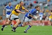 22 June 2008; Colm Parkinson, Laois, in action against Philip Wallace, Wexford. GAA Football Leinster Senior Championship Semi-Final, Laois v Wexford, Croke Park, Dublin. Picture credit: Brian Lawless / SPORTSFILE