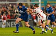 24 April 2015; Sean O'Brien, Leinster, is tackled by Wiahahn Herbst, Ulster. Guinness PRO12, Round 20, Ulster v Leinster. Kingspan Stadium, Ravenhill Park, Belfast. Picture credit: Oliver McVeigh / SPORTSFILE