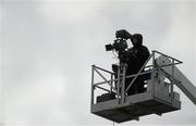 9 May 2015; A camera operator during the game. TESCO HomeGrown Ladies National Football League, Division 2 Final, Armagh v Donegal. Parnell Park, Dublin. Picture credit: Piaras Ó Mídheach / SPORTSFILE
