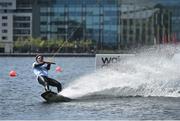 13 May 2015; Irish pro-wakeboarder David O’Caoimh, pictured at Wakedock, Grand Canal Dock, ahead of this weekend’s Waterways Ireland Docklands Summer Festival 2015. Organised by the Docklands Business Forum, the festival will take place in Grand Canal Dock across the 16th & 17th May. Grand Canal Dock, Dublin. Picture credit: Ramsey Cardy / SPORTSFILE