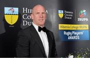 13 May 2015; In attendance at the Hibernia College IRUPA Rugby Player Awards 2015 is Munster and Ireland's Paul O'Connell. Burlington Hotel, Dublin. Picture credit: Brendan Moran / SPORTSFILE