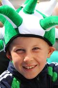 22 June 2008; Nine-year-old Limerick supporter Jonathan Farrell from Hospital before the game. GAA Hurling Munster Senior Championship Semi-Final, Limerick v Clare, Semple Stadium, Thurles, Co. Tipperary. Picture credit: Ray McManus / SPORTSFILE
