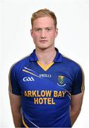 14 May 2015; Conor McGraynor, Wicklow. Wicklow Football Squad Portraits 2015, Wicklow GAA Center of Excellence, Ballinakill, Rathdrum, Co. Wicklow. Picture credit: Stephen McCarthy / SPORTSFILE