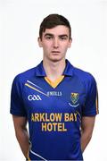 14 May 2015; Jamie Snell, Wicklow. Wicklow Football Squad Portraits 2015, Wicklow GAA Center of Excellence, Ballinakill, Rathdrum, Co. Wicklow. Picture credit: Stephen McCarthy / SPORTSFILE