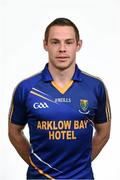 14 May 2015; John McGrath, Wicklow. Wicklow Football Squad Portraits 2015, Wicklow GAA Center of Excellence, Ballinakill, Rathdrum, Co. Wicklow. Picture credit: Stephen McCarthy / SPORTSFILE