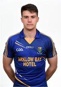 14 May 2015; Ross O'Brien, Wicklow. Wicklow Football Squad Portraits 2015, Wicklow GAA Center of Excellence, Ballinakill, Rathdrum, Co. Wicklow. Picture credit: Stephen McCarthy / SPORTSFILE