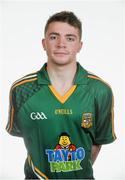 12 May 2015; Joey Wallace, Meath. Meath Football Squad Portraits 2015. Knightsbrook Hotel, Trim, Co. Meath. Picture credit: David Maher / SPORTSFILE