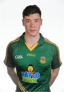 12 May 2015; Harry Rooney, Meath. Meath Football Squad Portraits 2015. Knightsbrook Hotel, Trim, Co. Meath. Picture credit: David Maher / SPORTSFILE