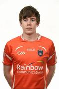 14 May 2015; Andrew Murnin, Armagh. Armagh Football Squad Portraits 2015, Clonmore Robert Emmet's GFC, Clonmore, Co. Armagh. Photo by Sportsfile