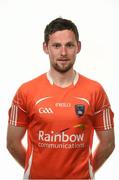 14 May 2015; Oisin Mac Íomhair, Armagh. Armagh Football Squad Portraits 2015, Clonmore Robert Emmet's GFC, Clonmore, Co. Armagh. Photo by Sportsfile