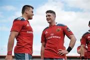 16 May 2015; Ronan O'Mahony and CJ Stander, Munster, after the game. Guinness PRO12, Round 22, Munster v Newport Gwent Dragons, Irish Independent Park, Cork. Picture credit: Eoin Noonan / SPORTSFILE