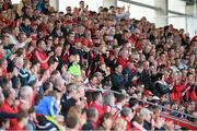 16 May 2015; Munster supporters applaud as Paul O'Connell is replaced during the second half. Guinness PRO12, Round 22, Munster v Newport Gwent Dragons. Irish Independent Park, Cork. Picture credit: Diarmuid Greene / SPORTSFILE