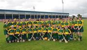 22 June 2008; The Kerry squad. Feile na nGael Camogie Finals - Division 4 Final, Kerry v Clonad, Portlaoise GAA Club, O'Moore Park, Portlaoise, Co. Laois. Picture credit: Matt Browne / SPORTSFILE