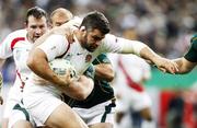 20 October 2007; England's Nick Easter in action against South Africa. Rugby World Cup Final, South Africa v England, Stade de France, Paris. Picture credit; Paul Thomas / SPORTSFILE