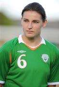 25 June 2008; Katie Taylor, Republic of Ireland. UEFA Women's European Championship Qualifier, Group 2, Republic of Ireland v Sweden, Carlisle Grounds, Bray, Co. Wicklow. Picture credit: Stephen McCarthy / SPORTSFILE