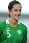 25 June 2008; Yvonne Tracy, Republic of Ireland. UEFA Women's European Championship Qualifier, Group 2, Republic of Ireland v Sweden, Carlisle Grounds, Bray, Co. Wicklow. Picture credit: Stephen McCarthy / SPORTSFILE