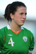 25 June 2008; Niamh Fahy, Republic of Ireland. UEFA Women's European Championship Qualifier, Group 2, Republic of Ireland v Sweden, Carlisle Grounds, Bray, Co. Wicklow. Picture credit: Stephen McCarthy / SPORTSFILE