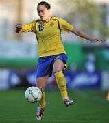 25 June 2008; Therese Suogran, Sweden. UEFA Women's European Championship Qualifier, Group 2, Republic of Ireland v Sweden, Carlisle Grounds, Bray, Co. Wicklow. Picture credit: Diarmuid Greene / SPORTSFILE