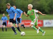 27 June 2008; Liam Kearney, Cork City, in action against Ronan Finn, UCD. eircom league Premier Division, UCD v Cork City, Belfield Bowl, UCD, Dublin. Picture credit: David Maher / SPORTSFILE