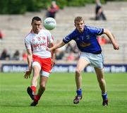 29 June 2008; Kyle Coney, Tyrone, in action against Colm Smith, Cavan. ESB Ulster Minor Football Championship semi-final, Cavan v Tyrone, St Tighearnach's Park, Clones, Co. Monaghan. Picture credit: Oliver McVeigh / SPORTSFILE