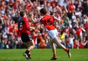 29 June 2008; Stephen Kernan, Armagh, turns to celebrate after scoring the first goal. GAA Football Ulster Senior Championship Semi-Final, Down v Armagh, St Tighearnach's Park, Clones, Co. Monaghan. Picture credit: Oliver McVeigh / SPORTSFILE