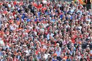 29 June 2008; A general view of the crowd. GAA Football Ulster Senior Championship Semi-Final, Down v Armagh, St Tighearnach's Park, Clones, Co. Monaghan. Picture credit: David Maher / SPORTSFILE