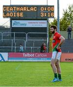 16 May 2015; Shane Redmond, Carlow, after the final whistle. Leinster GAA Football Senior Championship, Round 1, Carlow v Laois, Netwatch Cullen Park, Carlow. Picture credit: Matt Browne / SPORTSFILE