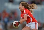 16 May 2015; Orlagh Farmer, Cork. TESCO HomeGrown Ladies National Football League, Division 1 Final Replay, Cork v Galway, O'Moore Park, Portlaoise, Co. Laois. Picture credit: Brendan Moran / SPORTSFILE