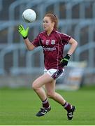 16 May 2015; Olivia Divilly, Galway. TESCO HomeGrown Ladies National Football League, Division 1 Final Replay, Cork v Galway, O'Moore Park, Portlaoise, Co. Laois. Picture credit: Brendan Moran / SPORTSFILE