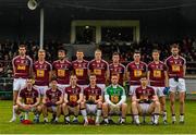 17 May 2015; The Westmeath team. Leinster GAA Football Senior Championship, Round 1, Louth v Westmeath. County Grounds, Drogheda, Co, Louth. Picture credit: Ramsey Cardy / SPORTSFILE