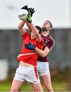 17 May 2015; Tommy Durnin, Louth, in action against Daragh Daly, Westmeath. Leinster GAA Football Senior Championship, Round 1, Louth v Westmeath. County Grounds, Drogheda, Co, Louth. Picture credit: Ramsey Cardy / SPORTSFILE