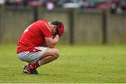 17 May 2015; Louth's Padraig Rath following his side's defeat. Leinster GAA Football Senior Championship, Round 1, Louth v Westmeath. County Grounds, Drogheda, Co, Louth. Picture credit: Ramsey Cardy / SPORTSFILE