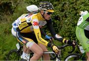 17 May 2015; Elliott Porter, Team 3M, in action during Stage 1 of the 2015 An Post Rás. Dunboyne - Carlow. Photo by Sportsfile